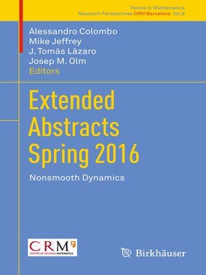 cover image of Extended Abstracts Spring 2016